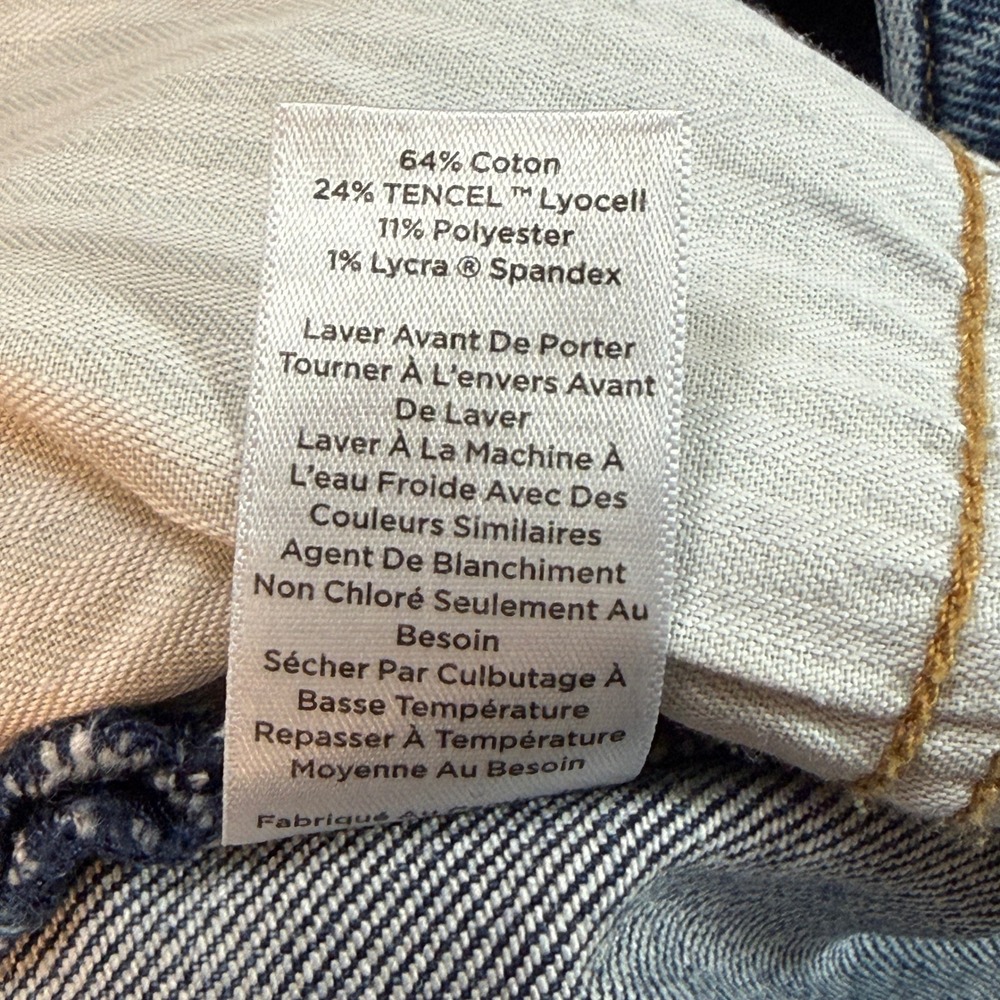Talbots Everyday Relaxed Jean Size 10 Cooper Wash Medium Blue Denim Pants - Picture 9 of 12